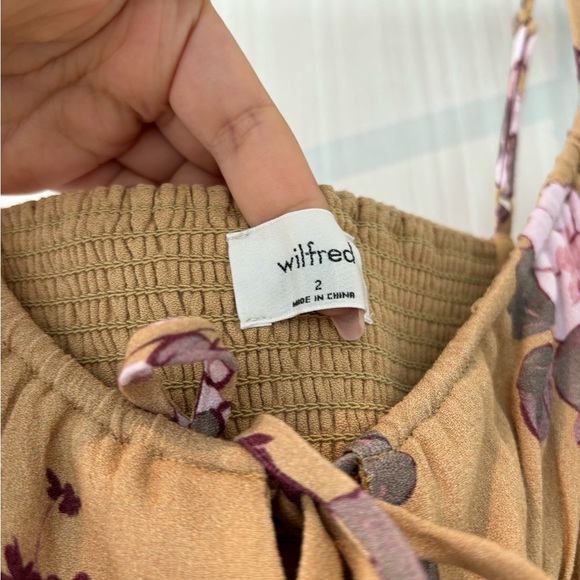 Aritzia Wilfred Bellow Dress Floral - Picture 4 of 5